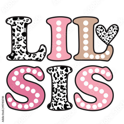 Big Sis Lil Sis big sister little sister, Big Sister SVG, sister svg, dxf and png instant download, Big sister SVG for Cricut and Silhouette, Big Sis svg, Big Sis svg, Lil Sis svg, Matching sister 
