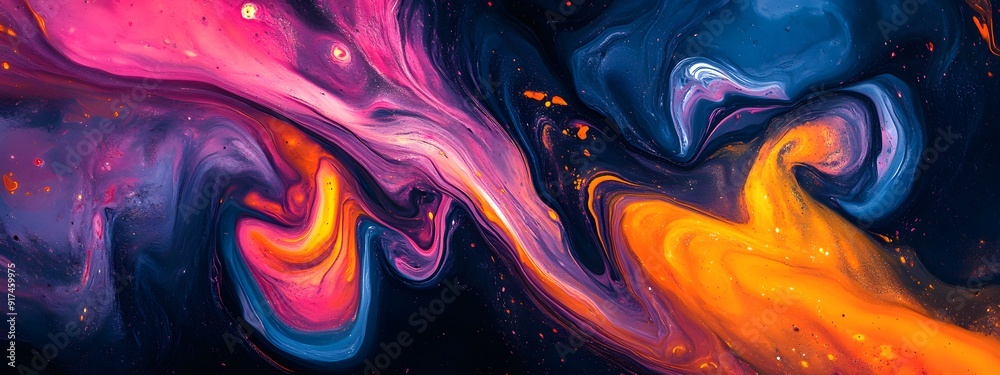 Abstract background with colorful liquid shapes and fluid patterns, glowing colors and dynamic forms. The illustration depicts an artistic background for design Abstract background with colorful liquid shapes and fluid patterns, glowing colors and dynamic forms. The illustration depicts an artistic background for design