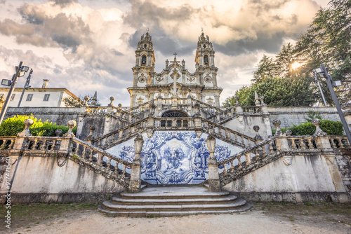 Sanctuary of Our Lady of Good Remedy in the Portuguese Town of Lamego