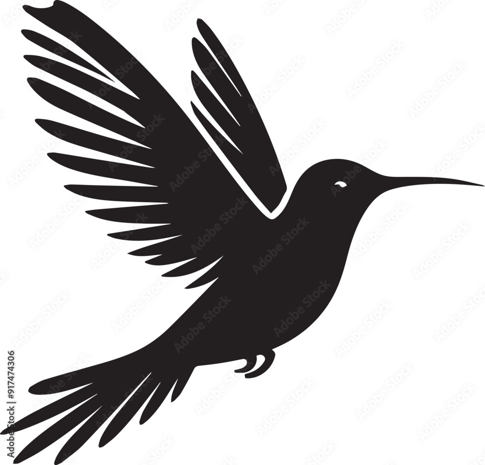 Fototapeta premium illustration of a bird