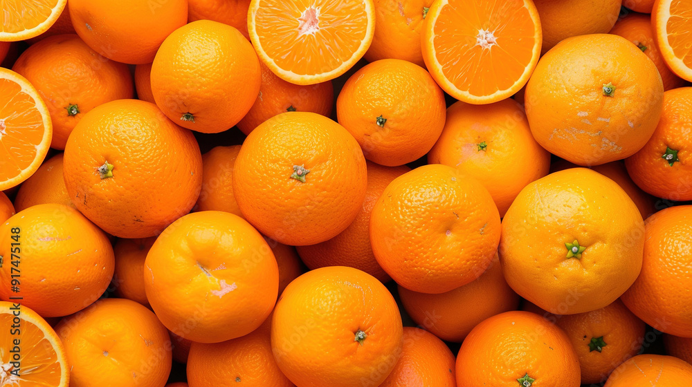close-up a pile of fresh orange background close-up a pile of fresh orange background