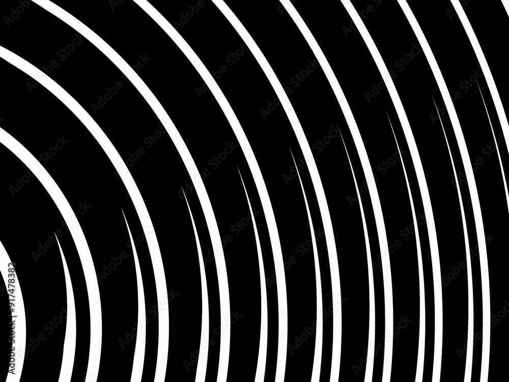 An abstract black and white background with curved lines for movement and depth. Bold lines contrast, creating a dynamic aesthetic An abstract black and white background with curved lines for movement and depth. Bold lines contrast, creating a dynamic aesthetic
