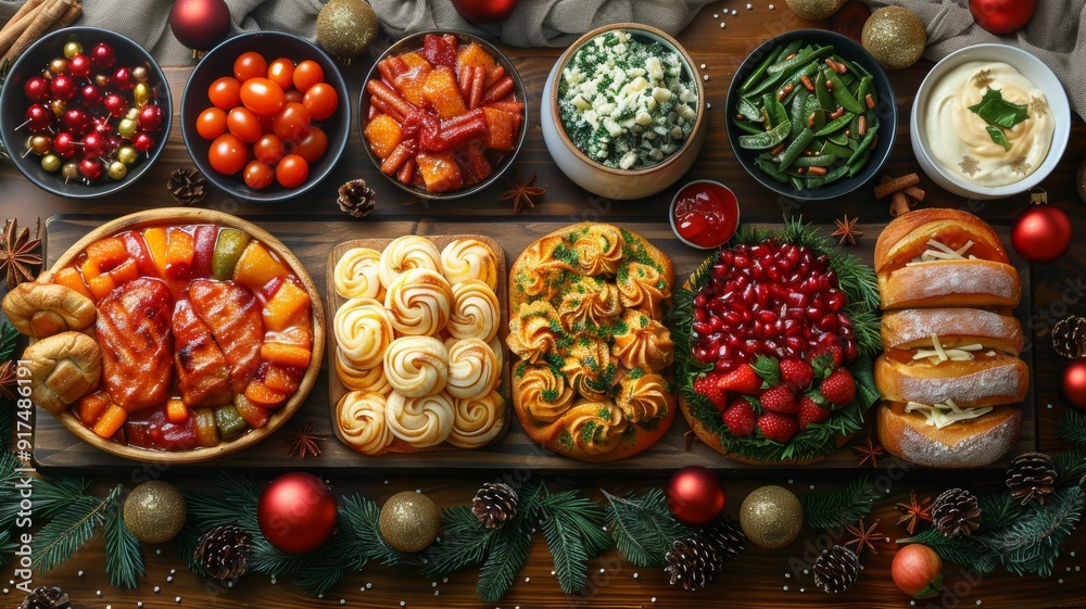 Festive foods and sweets Festive foods and sweets