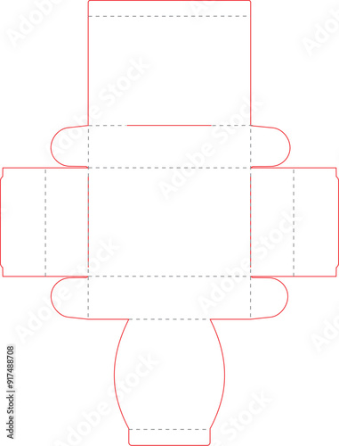 Template Soap Box for 3x2x0.75 Soap Bar