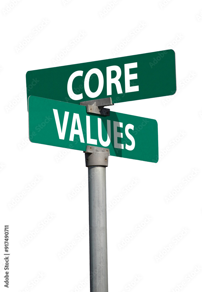 core values sign