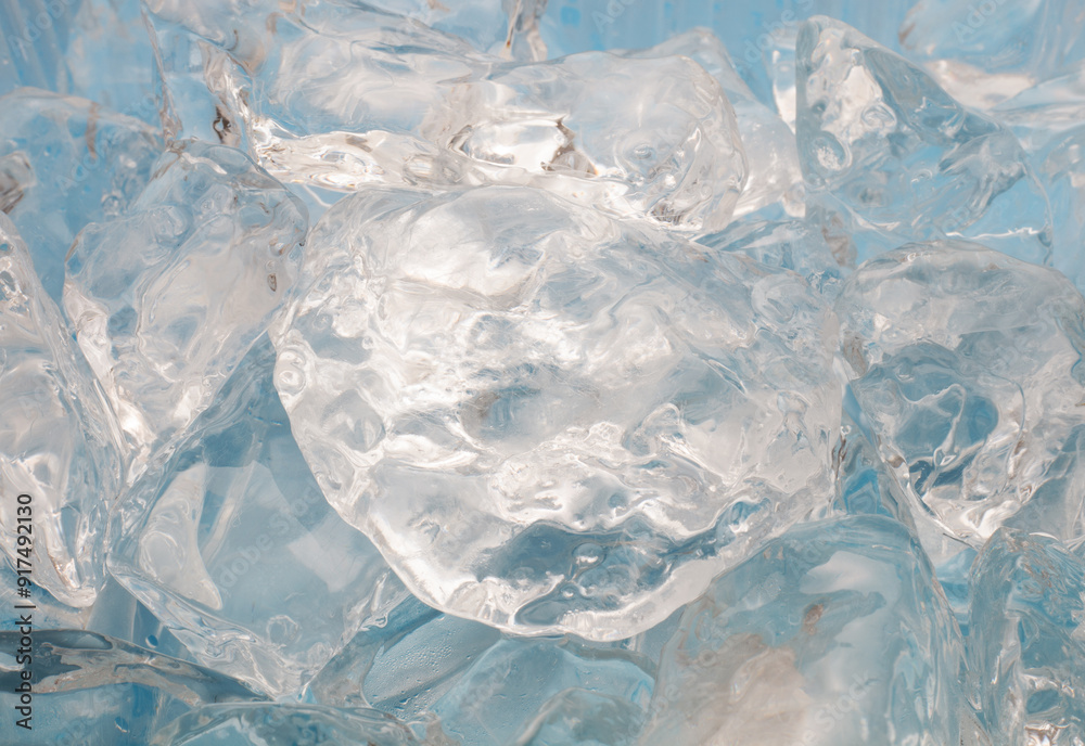 Obraz premium 氷 スタジオ撮影