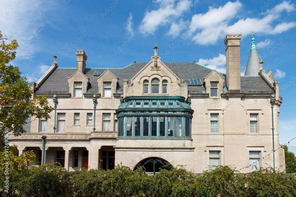 American Swedish Institute building,. Minneapolis, Minnesota, United States.