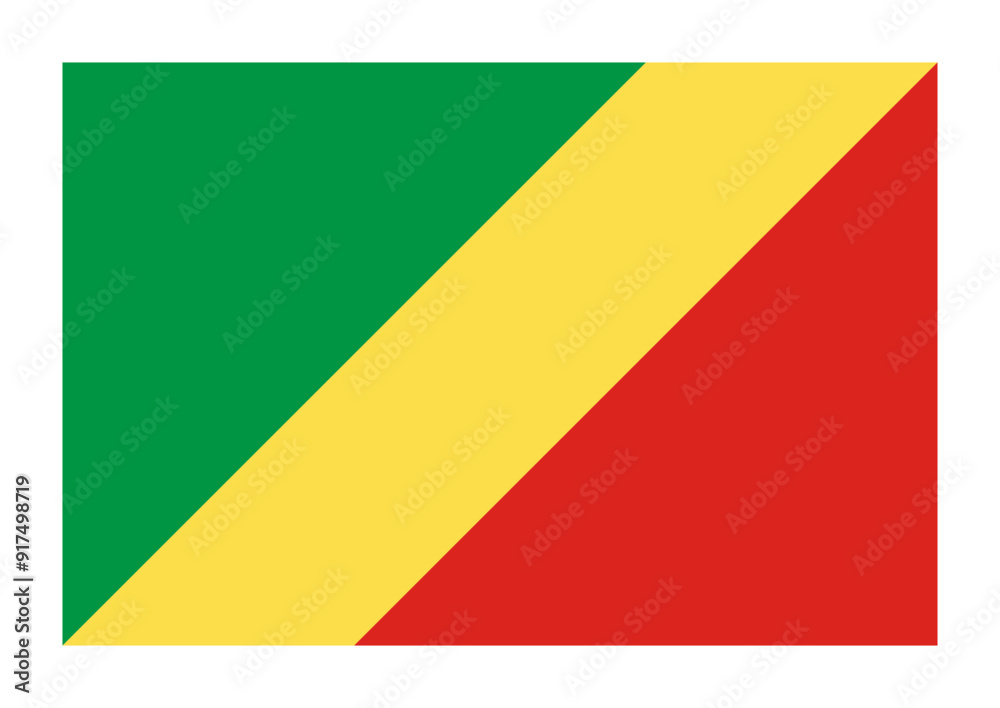 Flag of the Republic of the Congo Flag of the Republic of the Congo