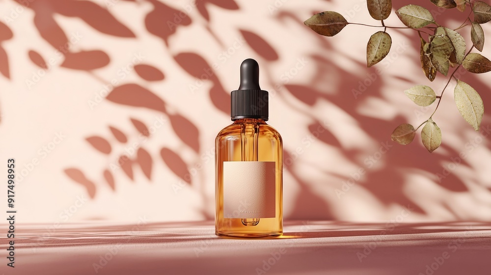 Dropper Bottle cosmetic mockup Dropper Bottle cosmetic mockup