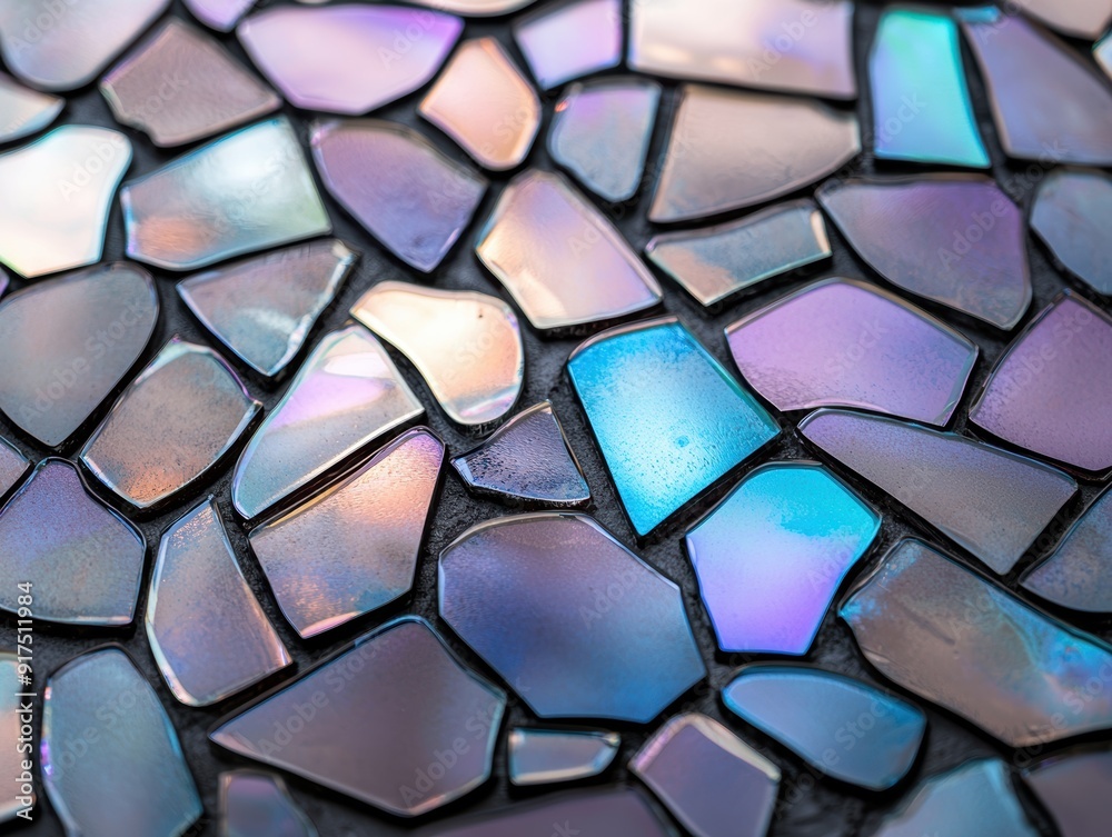 Colorful abstract mosaic pattern