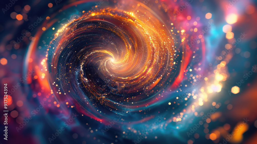 An abstract swirl of vibrant colors, dynamic flow, glowing highlights, and soft shadows An abstract swirl of vibrant colors, dynamic flow, glowing highlights, and soft shadows