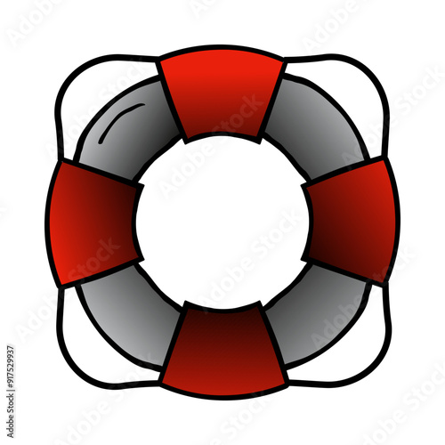 Lifebuoy icon template