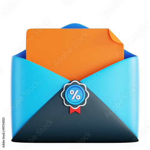 Free Download Concept of direct digital marketing, email advertising, newsletter promotion campaign, minimal style design 3d rendering - GFXLoad