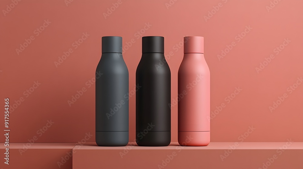 43. A stylish and functional water bottle with a sleek design and durable material 43. A stylish and functional water bottle with a sleek design and durable material