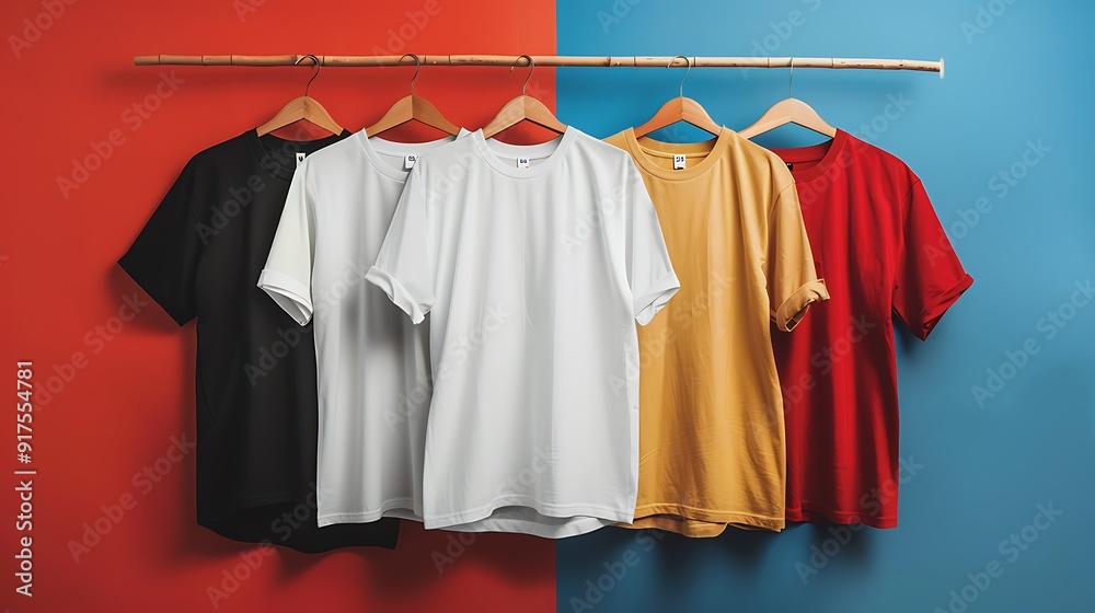 Obraz premium Colourful t shirts 