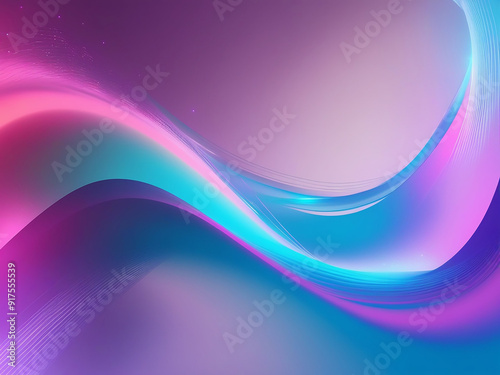 Purple blue colorful wave backgroundve background