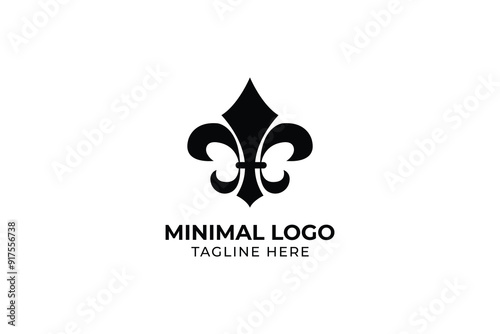 home decoration line logo vector, interior logo design. symbol of lamp vector template