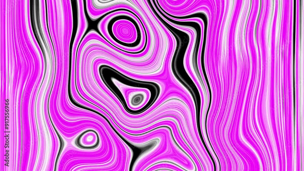 purple black and white, beautiful moving color paint patterns. 4K 3D animation. wall paper purple black and white, beautiful moving color paint patterns. 4K 3D animation. wall paper