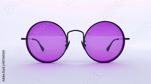 Stylish Purple Sunglasses for Women, Fashionable Eyewear Accessory Perfect for Summer Outdoors, Beach, and Casual Events with UV Protection and Trendy Design.