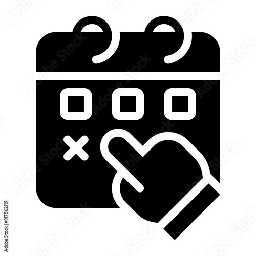 closedown glyph icon