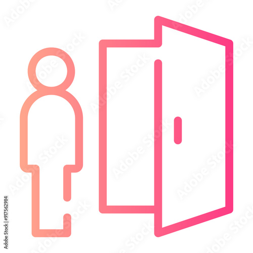 redundancy gradient icon