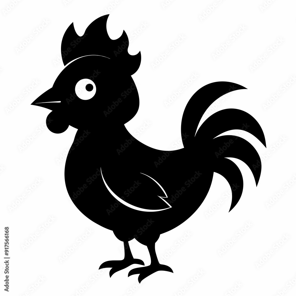 Rooster isolated on white background, Rooster vector illustration, bird on a branch vector art, chicken silhouette, bird vector icon, chickens on a branch line art, eps Rooster isolated on white background, Rooster vector illustration, bird on a branch vector art, chicken silhouette, bird vector icon, chickens on a branch line art, eps