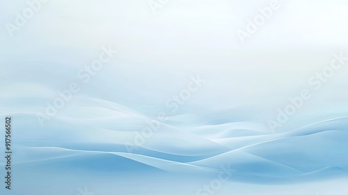 Light blue gradient background with a serene and calming appearance