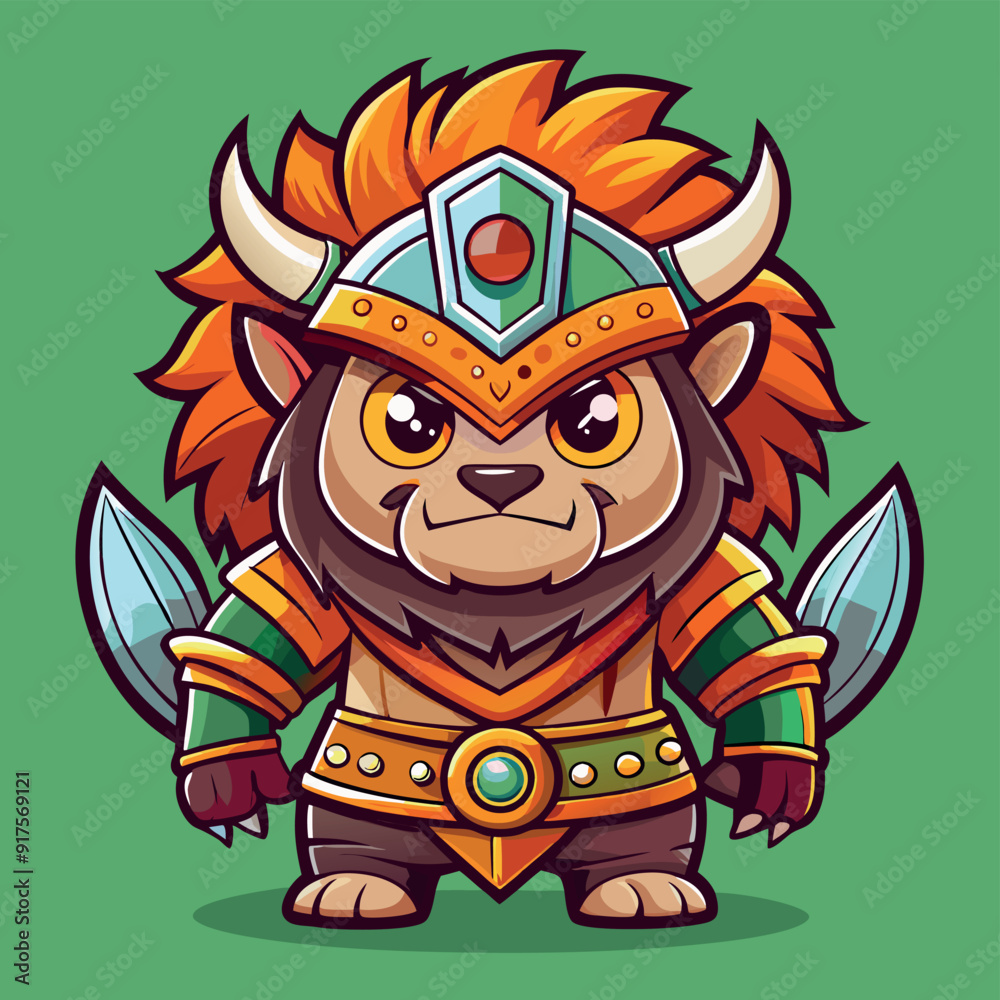 Fototapeta premium cute panda in various costumes