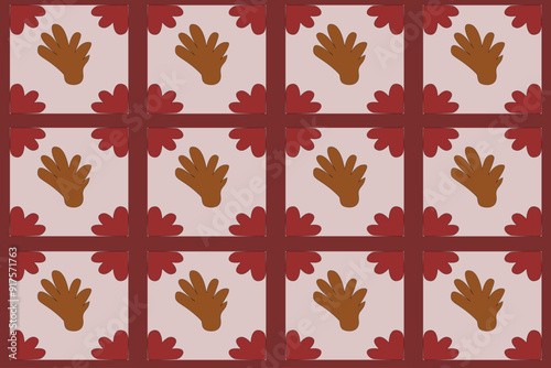autumn leaves pattern