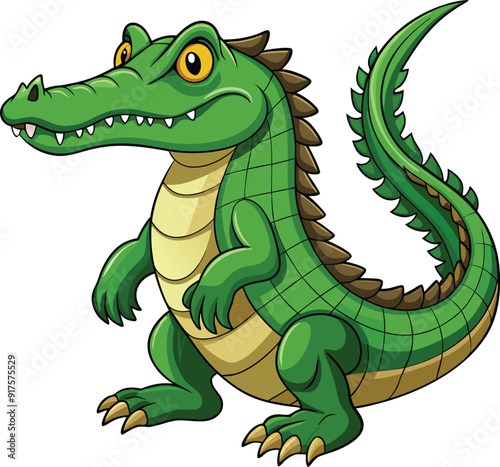 crocodile, Print, vector