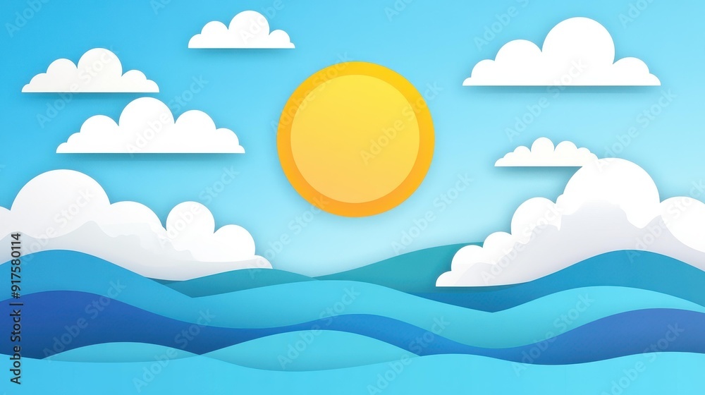 A serene sky blue background featuring modern textures and playful cartoon illustrations, ideal for dreamy visuals. A serene sky blue background featuring modern textures and playful cartoon illustrations, ideal for dreamy visuals.