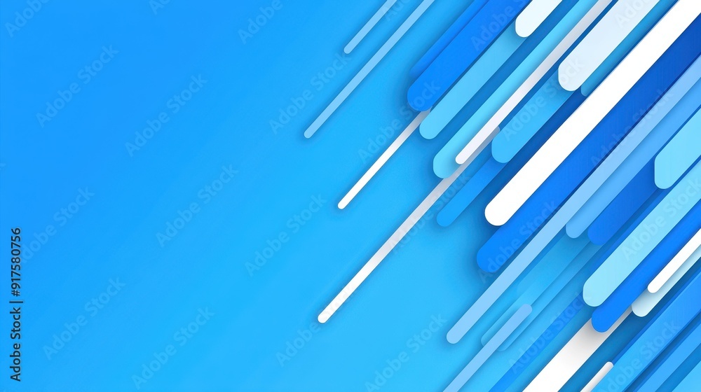 Bright blue gradient creates a sleek diagonal rectangle backdrop, perfect for modern, stylish designs in a cartoon vibe. Bright blue gradient creates a sleek diagonal rectangle backdrop, perfect for modern, stylish designs in a cartoon vibe.