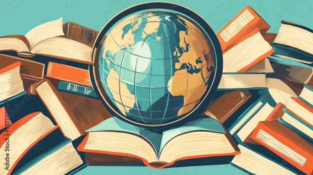 Globe and Books: A Visual Representation of Knowledge and Global Learning Globe and Books: A Visual Representation of Knowledge and Global Learning
