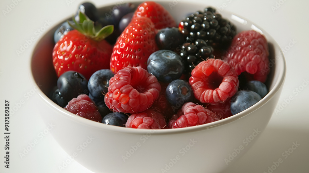 Close-up image of a wooden bowl full of Healthy Summer berries including Strawberries, raspberries, black berries and blue berries, Generative AI
Close-up image of a wooden bowl full of Healthy Summer berries including Strawberries, raspberries, black berries and blue berries, Generative AI
