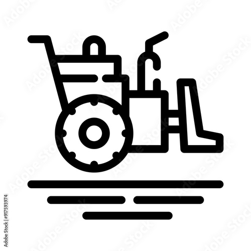 plow line icon