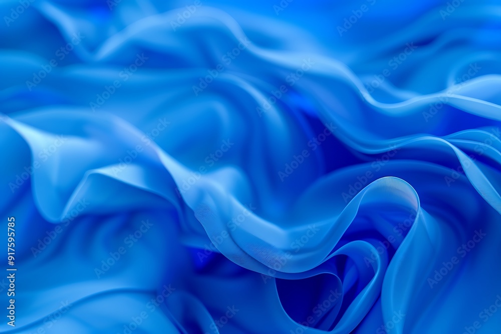 Obraz premium Abstract Blue Fabric Texture