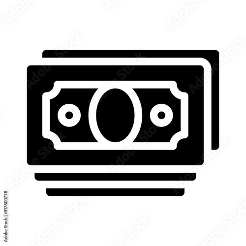 banknote glyph icon