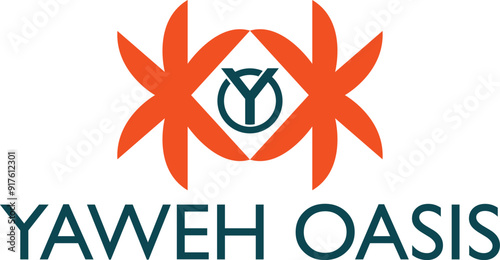 The Yaweh Oasis logo blends tranquility with modern design, featuring a serene, stylized oasis icon. Elegant typography and calming colors highlight a focus on peace, relaxation, and premium service.