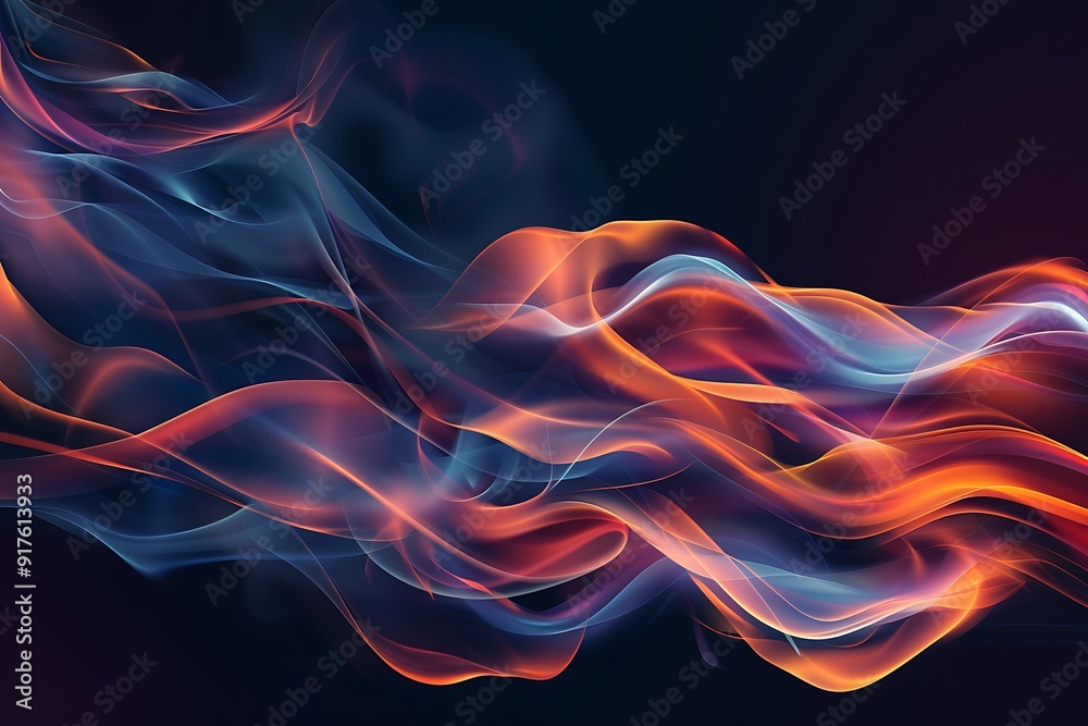 Abstract Swirling Smoke Abstract Swirling Smoke