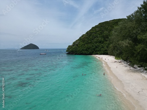 Drone footage in Phi Phi Islands in Thailand photo