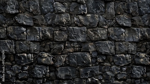 Dark stone wall texture