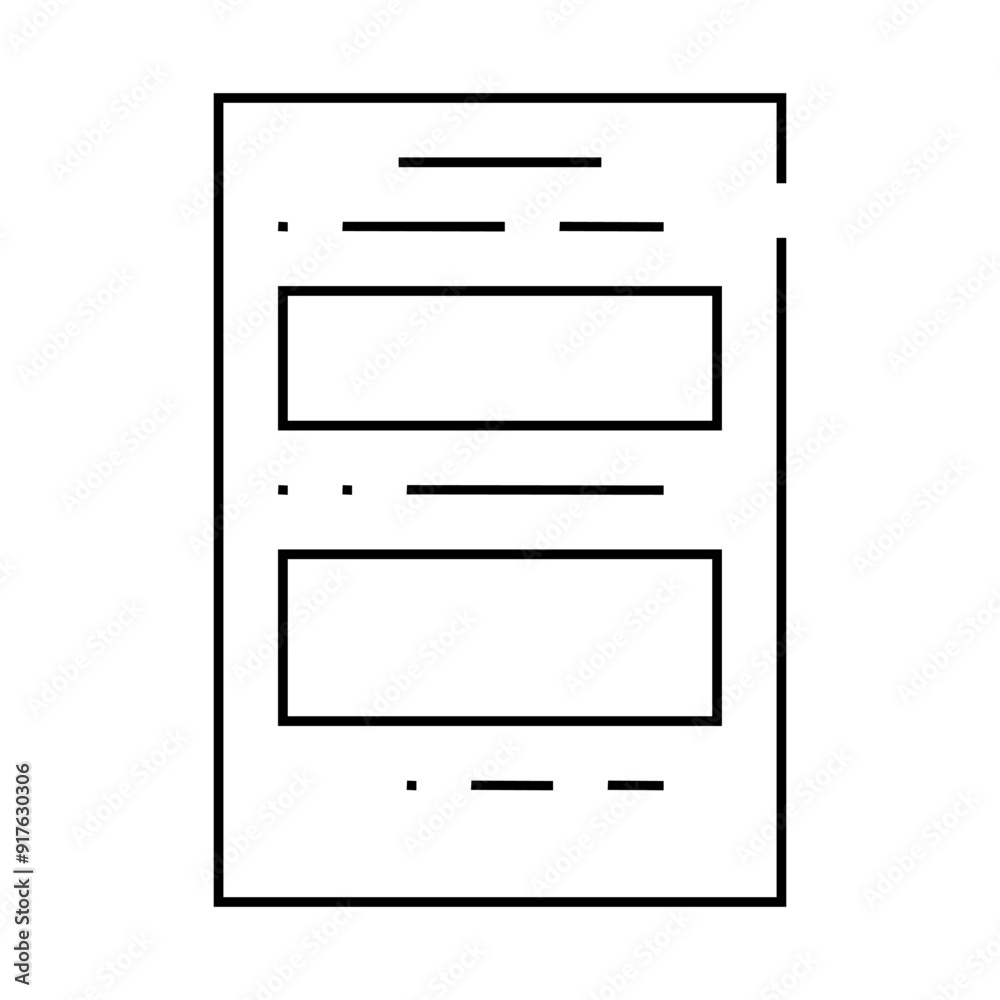 form file line icon vector. form file sign. isolated contour symbol black illustration form file line icon vector. form file sign. isolated contour symbol black illustration