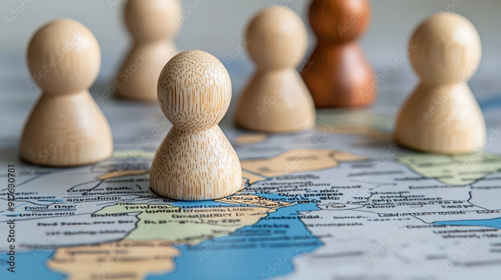 Global E-Commerce Seller Profiles: Ratings and Location Filters Close-Up with Text Space in Ultra HD Clarity