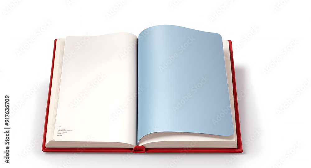 Clean Mock-Up of a Classic Hardcover Book with a Dust Jacket on a Plain White Background, Featuring Generous Copy Space for Cover Design or Text Clean Mock-Up of a Classic Hardcover Book with a Dust Jacket on a Plain White Background, Featuring Generous Copy Space for Cover Design or Text