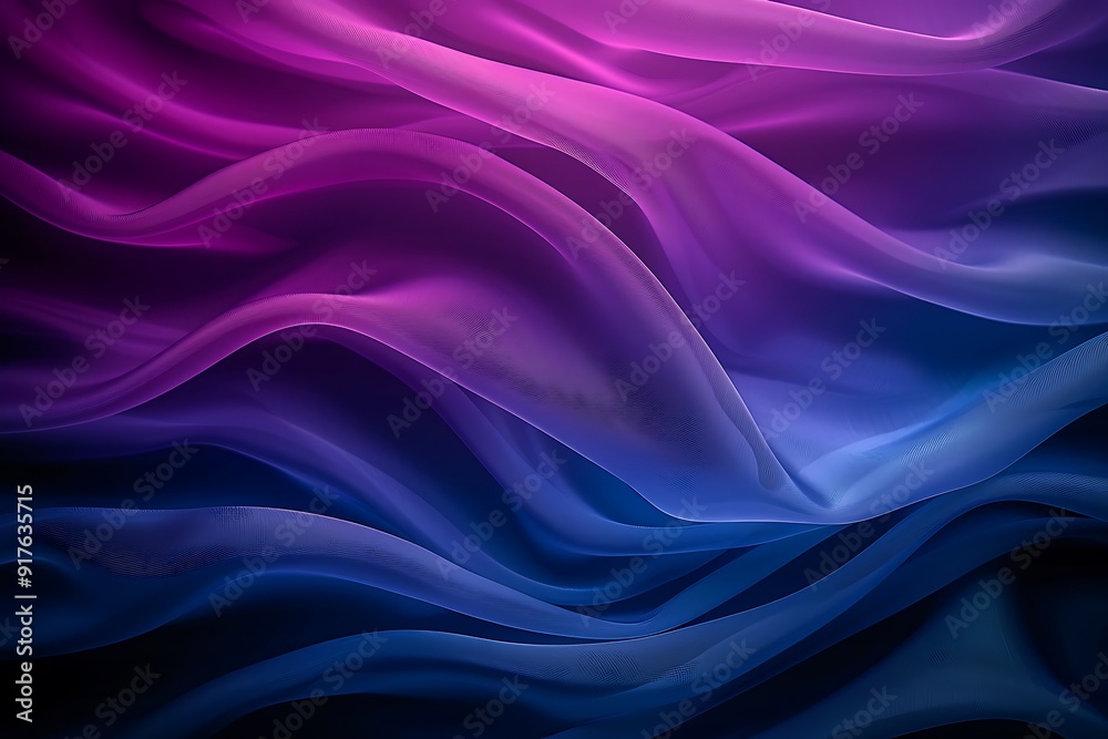 Fototapeta premium Abstract Blue and Purple Fabric