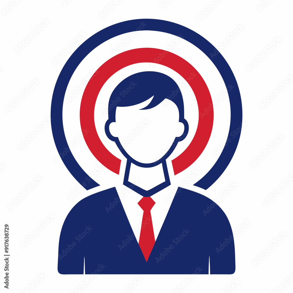 Creative target employee icon. vector dual-tone icon for your website, mobile, presentation, and logo design. Vector art Illustration. Creative target employee icon. vector dual-tone icon for your website, mobile, presentation, and logo design. Vector art Illustration.