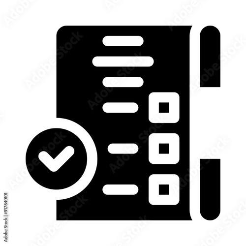 verified glyph icon