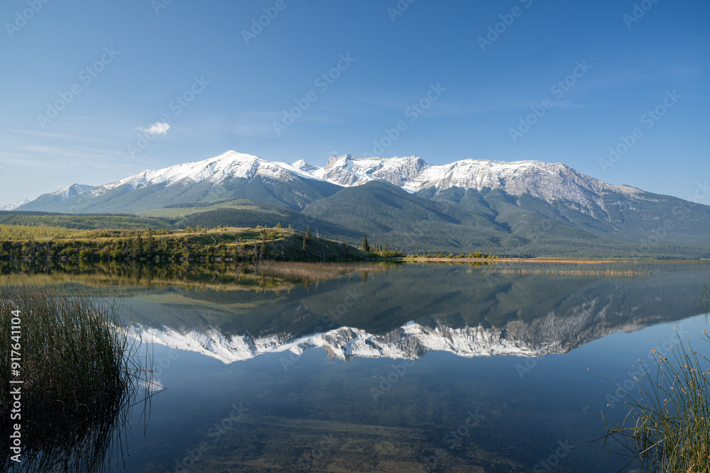 Beautiful landscape near Jasper National park, Alberta, Canada Beautiful landscape near Jasper National park, Alberta, Canada