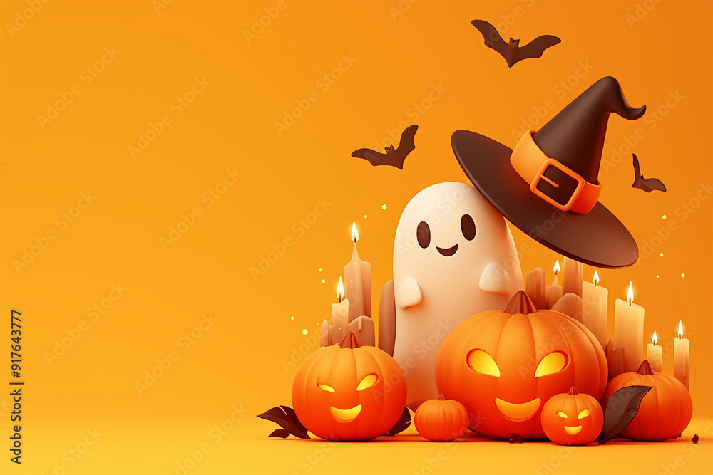 3d Halloween background, Halloween theme background, cute Halloween theme 3d Halloween background, Halloween theme background, cute Halloween theme