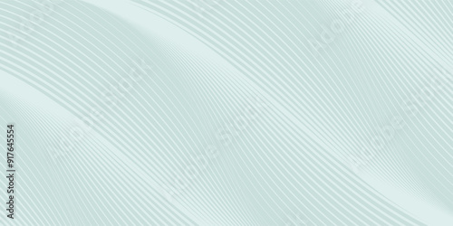 Modern abstract background. Shiny white gradient circle lines. Minimal geometric pattern. Simple graphic element. Futuristic concept